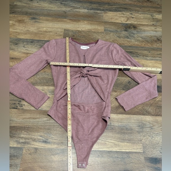Privacy Please Long Sleeve Bodysuit - Picture 3 of 8